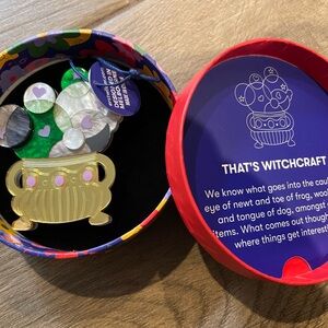 Erstwilder That’s Witchcraft collectible brooch in original box